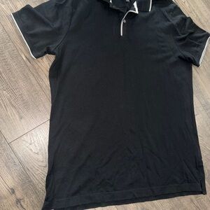 Banana Republic Black Polo Shirt